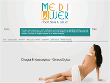 Tablet Screenshot of medimujer.com